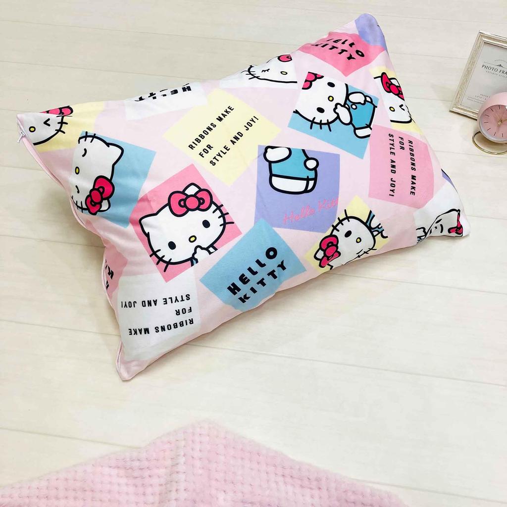 MORIPiLO Sanrio Hello Kitty Pillowcase and Melting To the Suitable for Both Parents and Cute Plush Toy Sanrio Morishita Pillows (Smooth Touch)