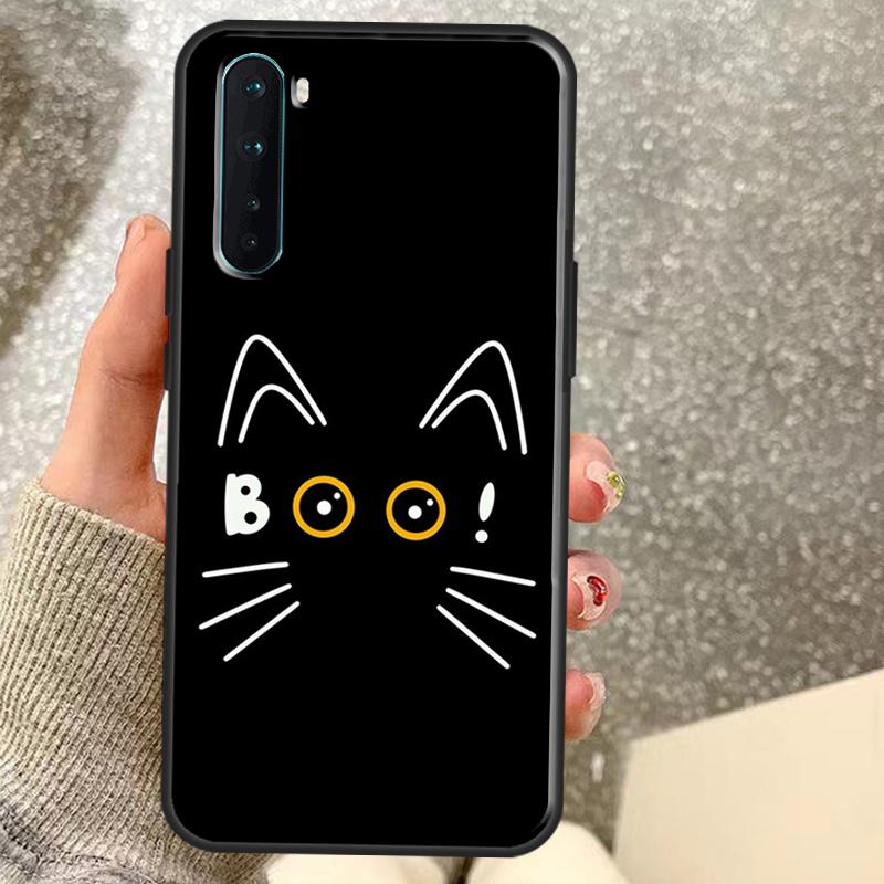 

Забавный Милый Кот Лайн-Арт Чехол Для OnePlus 15R 13R 13T 12R 10T 15 13 12 11 10 9 Pro Nord 5 CE 4 3 2 Lite N20 N30 Коке OnePlus Nord 4