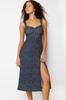 Women's Style Dress Black Plain Knitted Dress