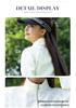 PGM Women's Ruffle Hem Zipper Stand Collar Golf Jacket - Autumn/Winter 2025 Collection