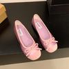 Fashion Shallow Mouth Retro Woman Shoes Female Footwear Elegant Ballet Flats Dress Comfortable Summer New Moccasin Ballerinas Spring