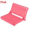Multifunction Kitchen Storage Foldable Dish Plate Rack Organizer Drainer Plastic Tableware Holder Shelf