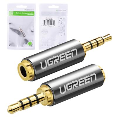 Adapter / Converter Ugreen 20501 With 2.5mm Micro Jack (Male)  On 3.5 Mm Mini Jack (Female)