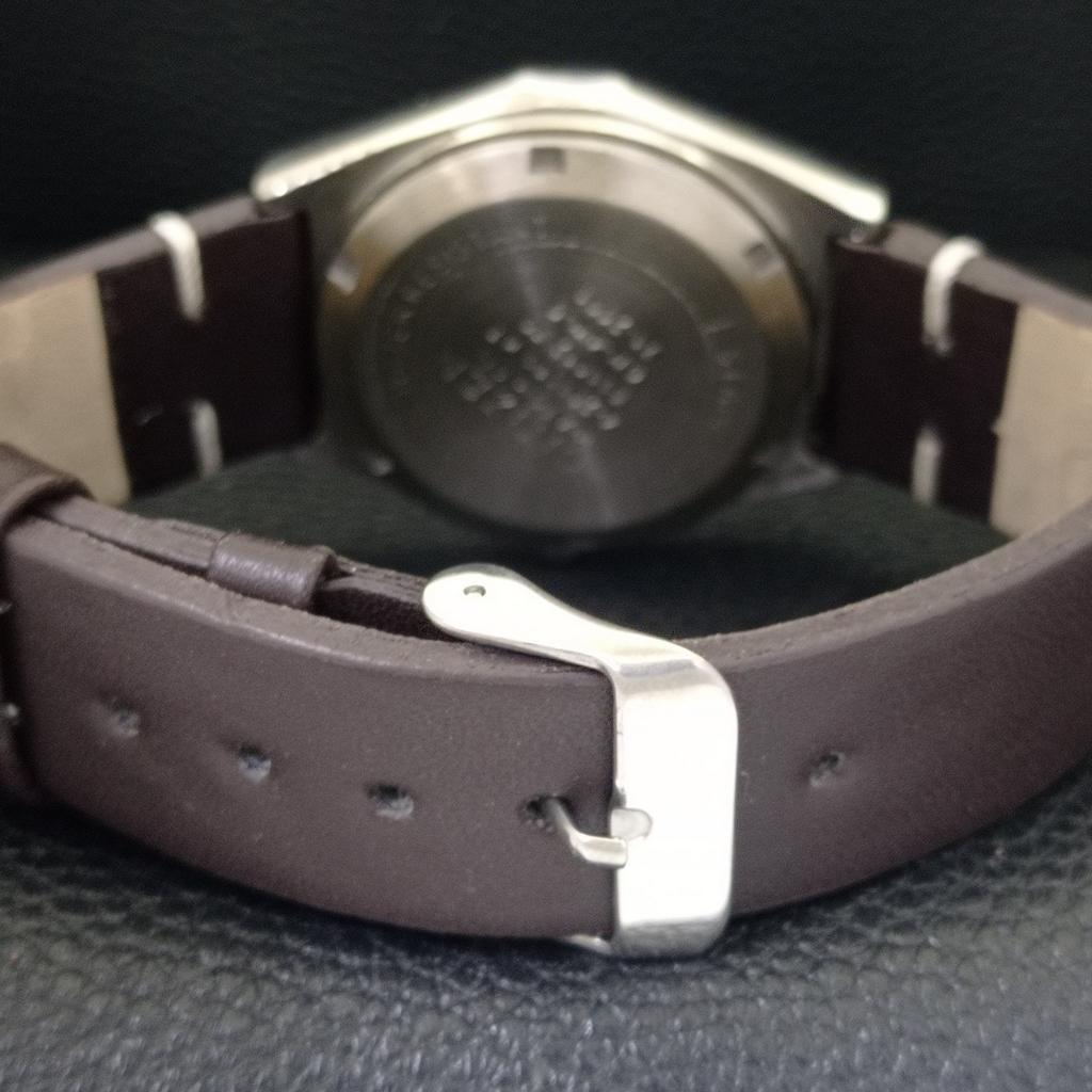 Citizen AUTOMATIC 8200 VINTAGE JAPAN MENS SILVER COLOR DIAL WATCH A702764-1 R210-a702764