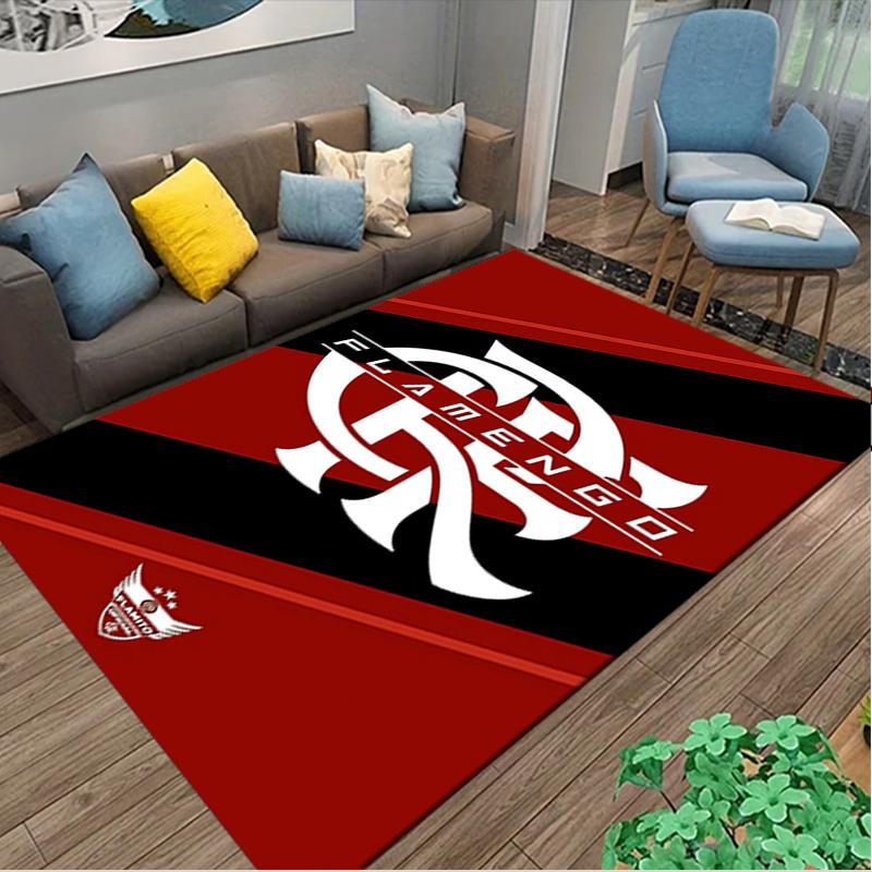 1pc Rangers FC Rug, Digital Printed Home Chair Sofa Mat, Durable Office Area Carpet, Beautiful Festival Decorations