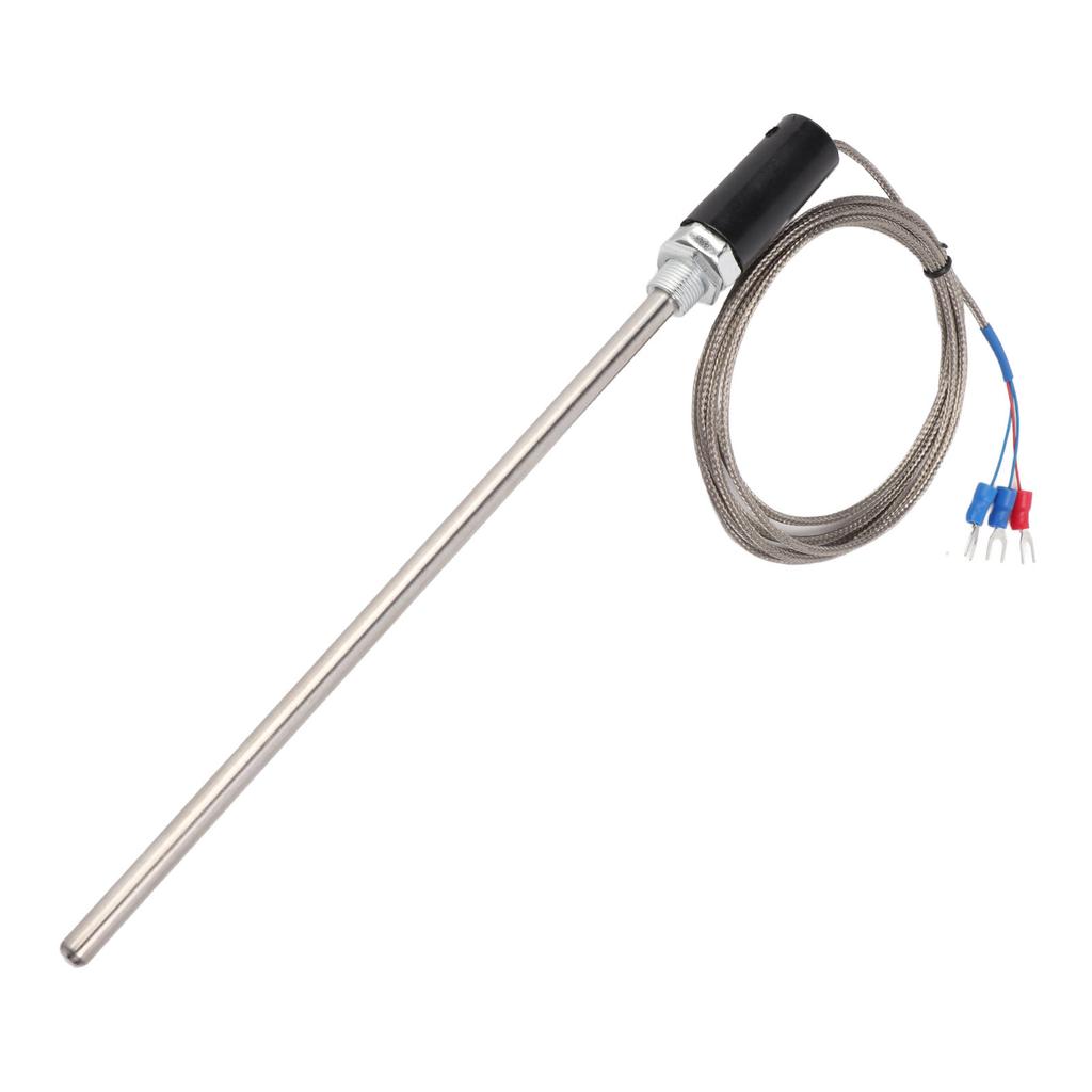 M12 Sonde Thermoelement PT100 Edelstahl Temperaturfühler Sonde 200mm 0400 Grad C2m