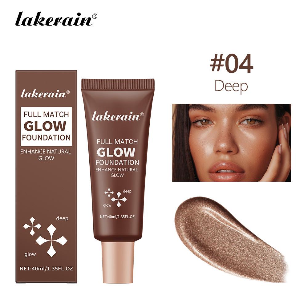 

Lakerain Легкий Жидкий Тональный Крем Натуральный Глянец Осветляющий и Сияющий Увлажняющий Стойкий Доступен в 4 оттенках Консилер