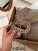 Henan Sangpo 2025 Sheepskin Shearling Ankle Snow Boots for Men & Women - Winter Warmth