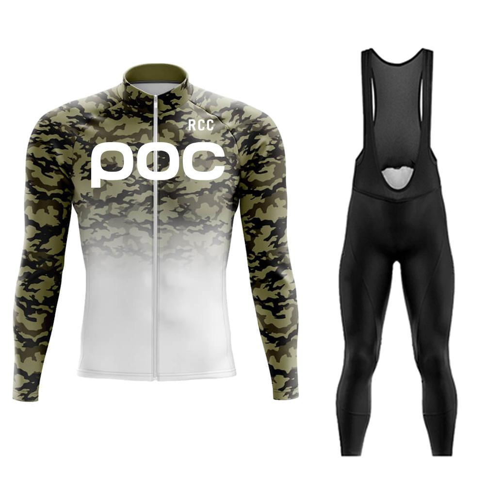 2026 Autumn Breathable Cycling Suit Set Men's Long Sleeve Sports Shirt Set Maillot Ciclismo Road Cycling Quick Drying 001