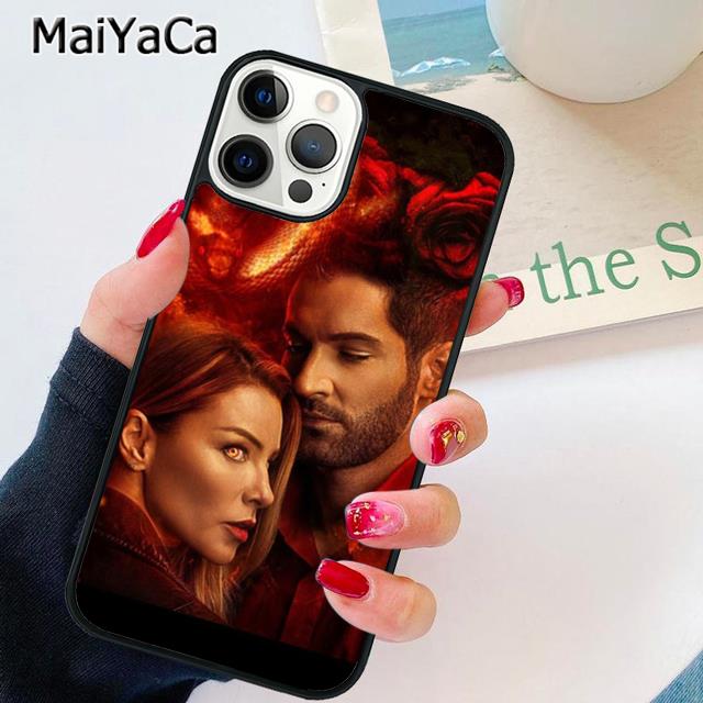MaiYaCa American TV Lucifer Phone Case Cover For iPhone 17 Air 16 15 plus 11 12 13 14 pro max shell coque