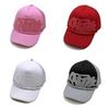 American Streetwear Letter Embroidered Baseball Cap With Adjustable Fit For Summer Casual Wear