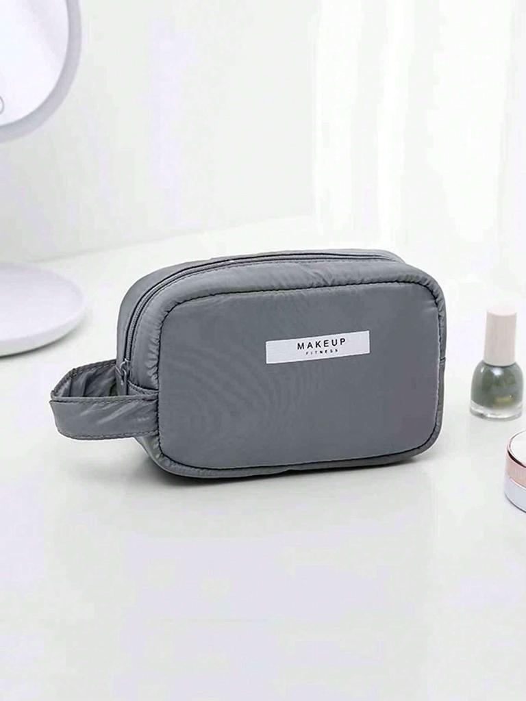 1pc Portable Cosmetic Bag, Gift for Valentine's Day for Travel Storage Bag, Makeup Bag, Cosmetic Bag, Vacation Organizer, Large Capacity