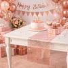 Sparkling Glitter Table Runner Luxury Table Cover Decorative Sequin Tablecloth  Party Decoration
