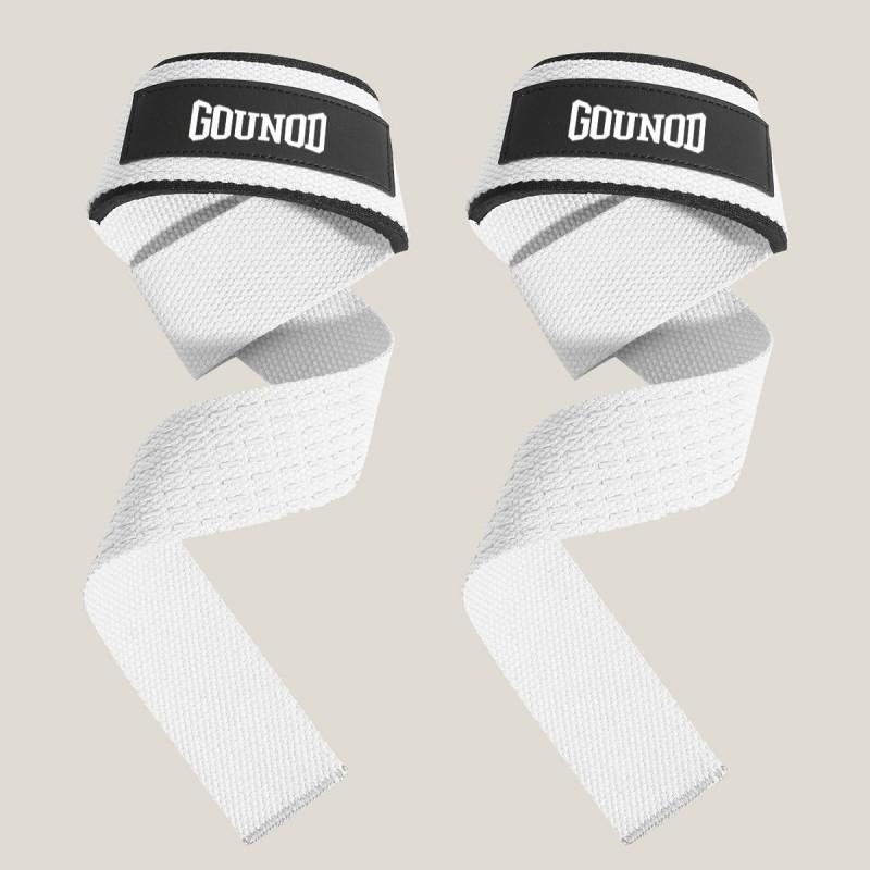 Fitness Wrist Support Strap With Non-Slip Silicone Grip Deadlift Pull-Up Weightlifting Training