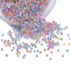450G Charm Czech Glass Protein Silver Plating Seed Beads DIY Bracelet Necklace For Jewelry Making Accessories