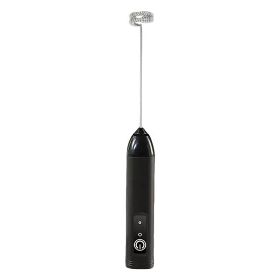 Handheld Milk Frother Wand for Coffee Electric Egg Beater Triple Speed Adjustment Rechargeable Drink Mixer for Home