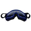 Children Protection Goggles Motorcycle Outdoor Cycling Windproof Anti‑Impact Skiing Glasses(Blue )