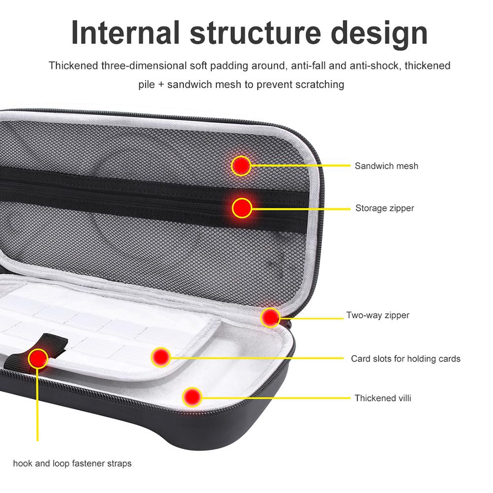 Portable Storage Bag EVA Travel Storage Pouch Carrying Bag for Nintendo Switch2 2025 Accessories