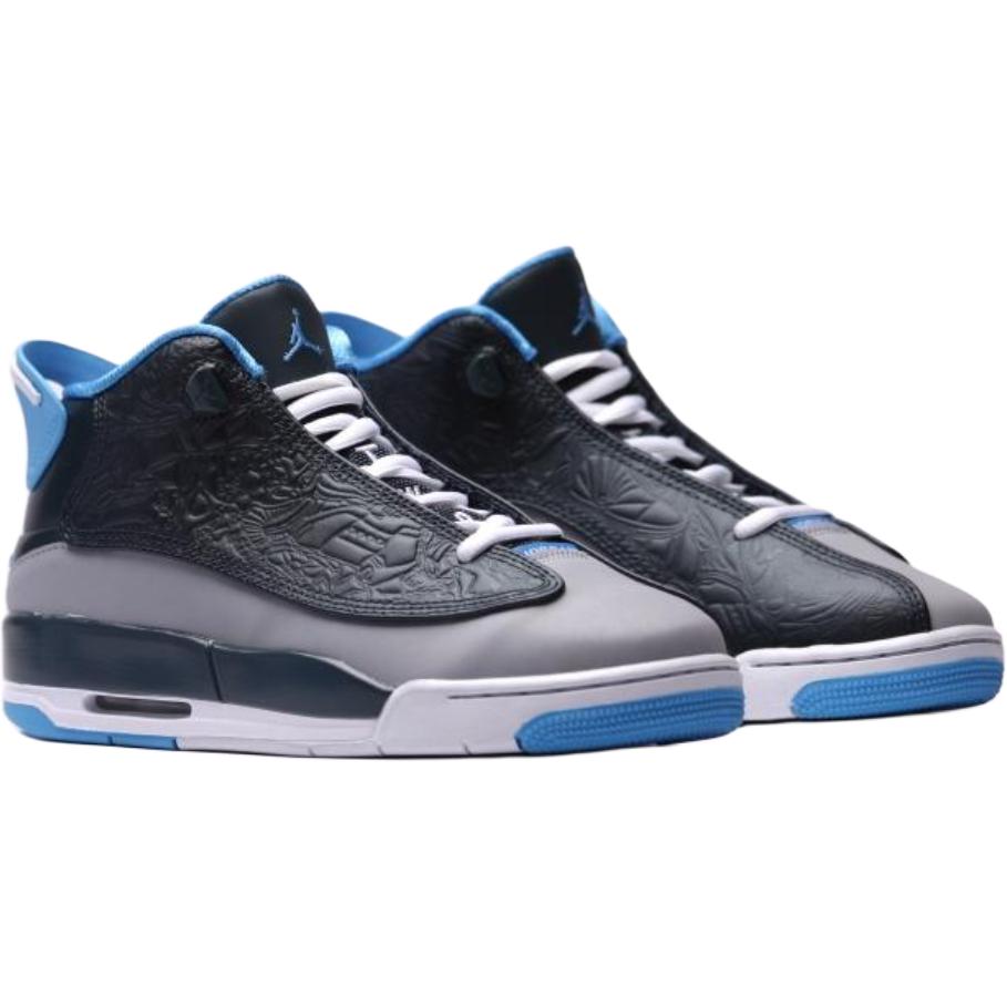 Air Jordan Dub Zero BG Kids Sneakers Blue Wolf-Grey University-Blue 311047-007