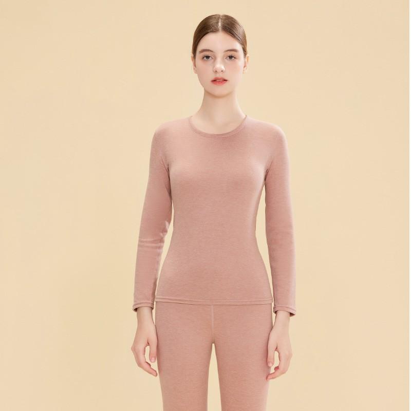 Winter Thermal Underwear Set Wool Silk Blend Warm Base Layer Men Women