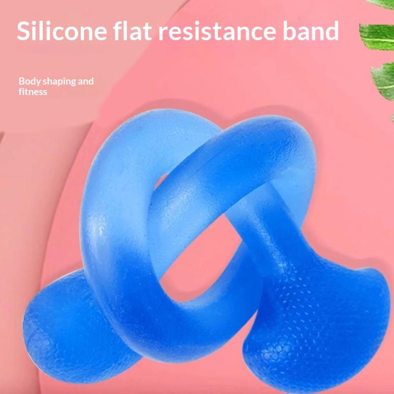 Tpr Stretch Resistance Band With Flexible Durable Build Perfect For Yoga Home Exercise Shoulder Stretching