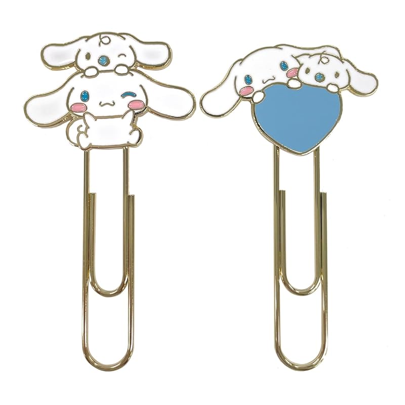 

набор металлических зажимов с персонажами Sanrio