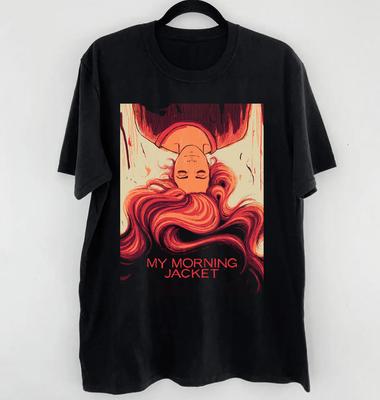 Camiseta de Concierto My Morning Jacket 2019 Negra Unisex S-5XL 1J0384 Camiseta Unisex
