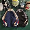 Unisex Autumn Hip-Hop Baseball Jackets: Loose Harajuku Style Couples Sportswear.