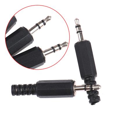 3,5 mm 3-poliger Audio-Klinkenstecker Kopfhörerstecker Mono Stereo Diy Löten
