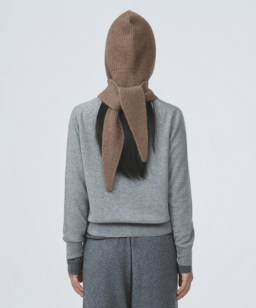 Eleuheuseu 100% Cashmere Hooded Muffler (Select 1 Of 4)