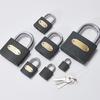 Cadenas Shenli Noir Épais avec Noyau en Fer et Clé Plate