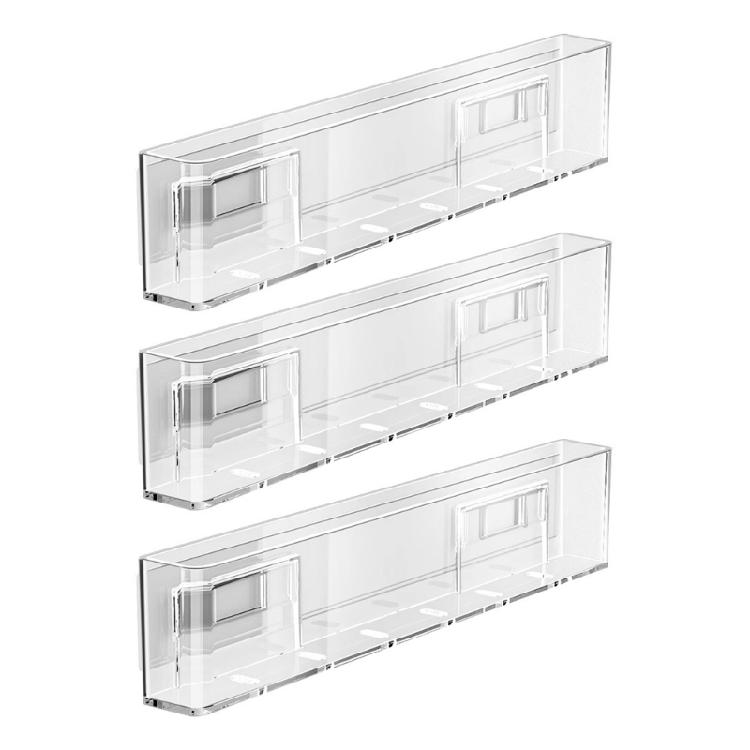 Transparent Acrylic Wall Bookcase Book Container for Students and Professionals