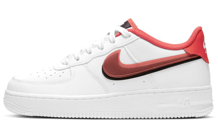 

Nike Air Force 1 LV8 Double Swoosh Bright Crimson GS CW1574-101 35.5