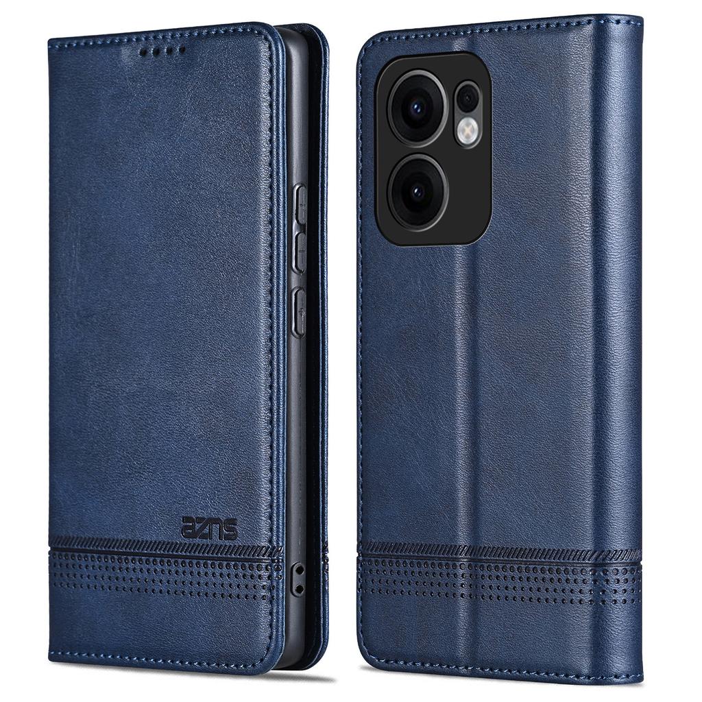 AZNS For Oppo Reno13 F 5G Case Cowhide Texture PU Leather Wallet Phone Cover