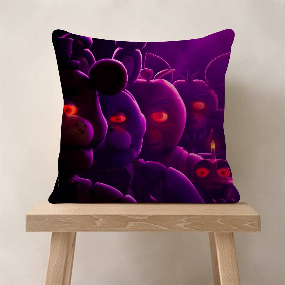 Movie Five NNights game At FFreddys Pillowcase toon Gift Cushion Cover Bedroom Home Sofa Chair Seat Decor pillow case