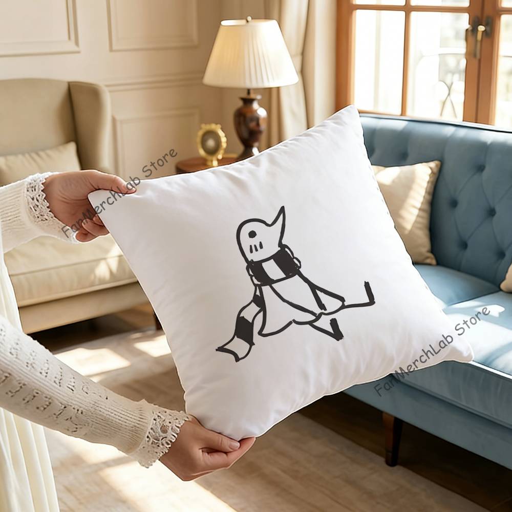 GGoodnight Anime PPunpun Pillow Case Ultra Soft Skin Friendly Fabric Cloud Like Comfort Concealed Zipper