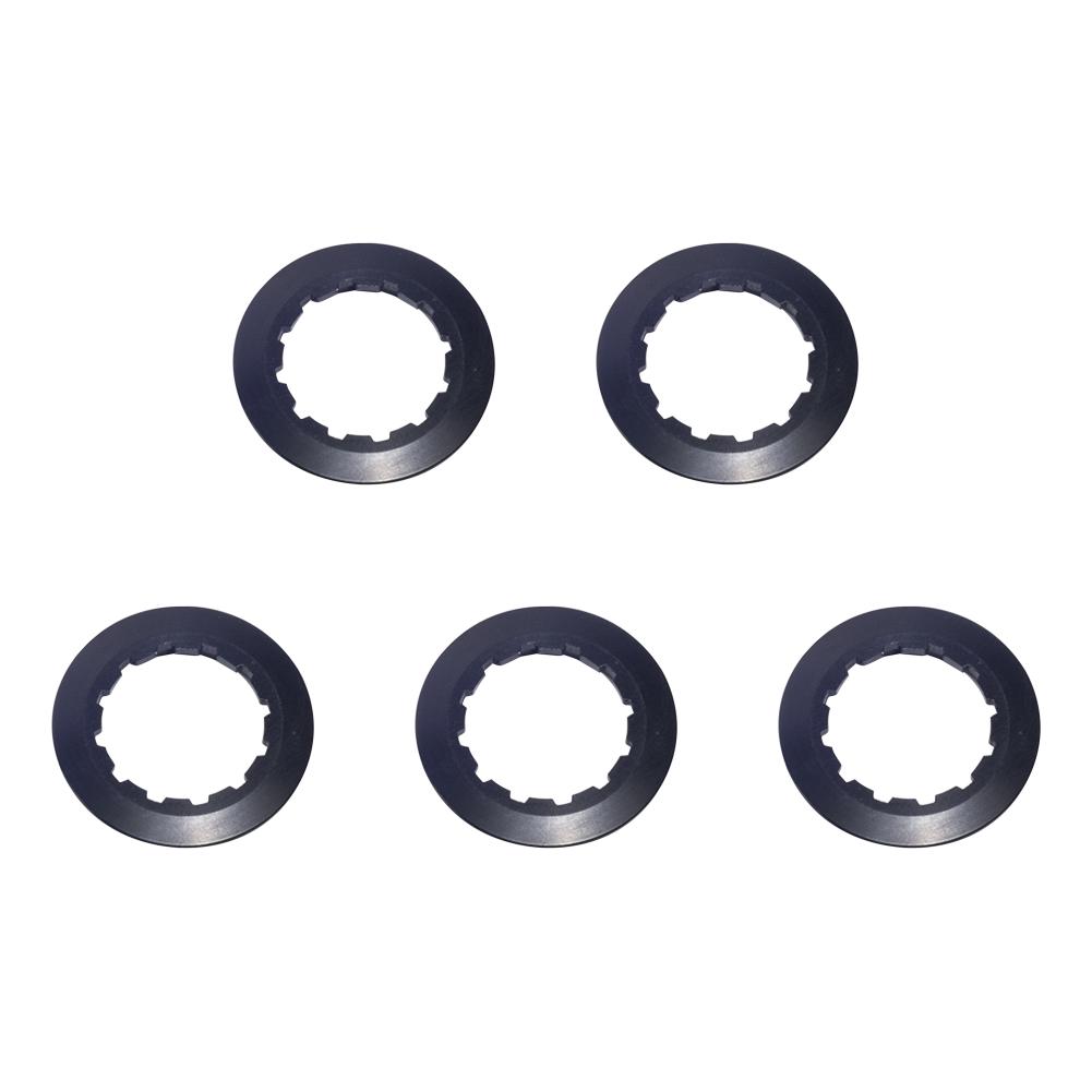 

C# Cassette Lockring 7075 Aluminum 11T Lock Ring for MTB Road Bike (Black)