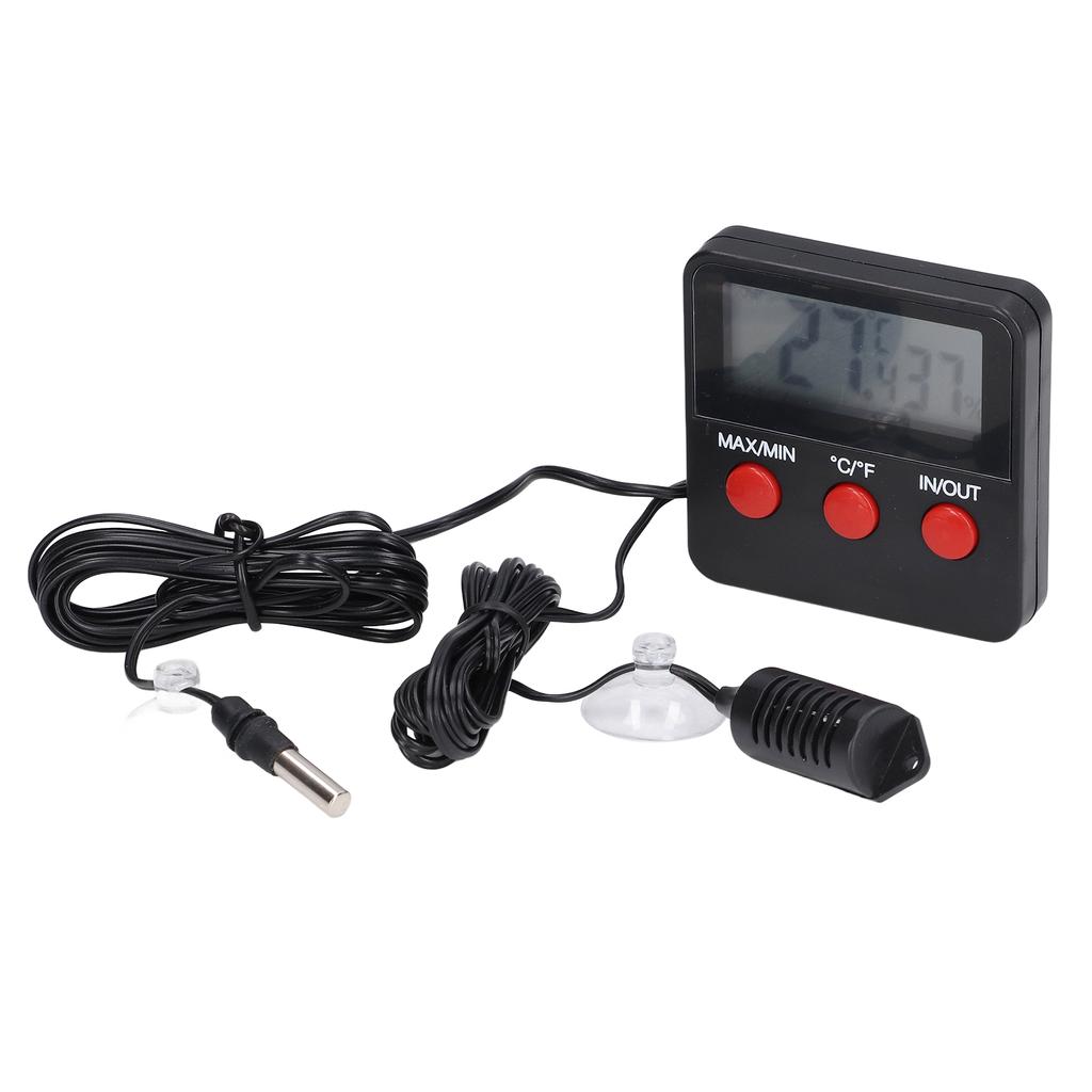 Humidity Temperature Gauge Mini Thermometer Digital Display Temp Sensor Meter Hygrometer DTH?74
