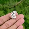 Moonstone Stone Bezel Birthday Statement Boho Ring Jewelry 925 Sterling Silver