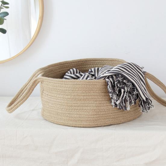 Buy Fashion Underwear Comfortable Laundry Basket Thick Natural Laundry