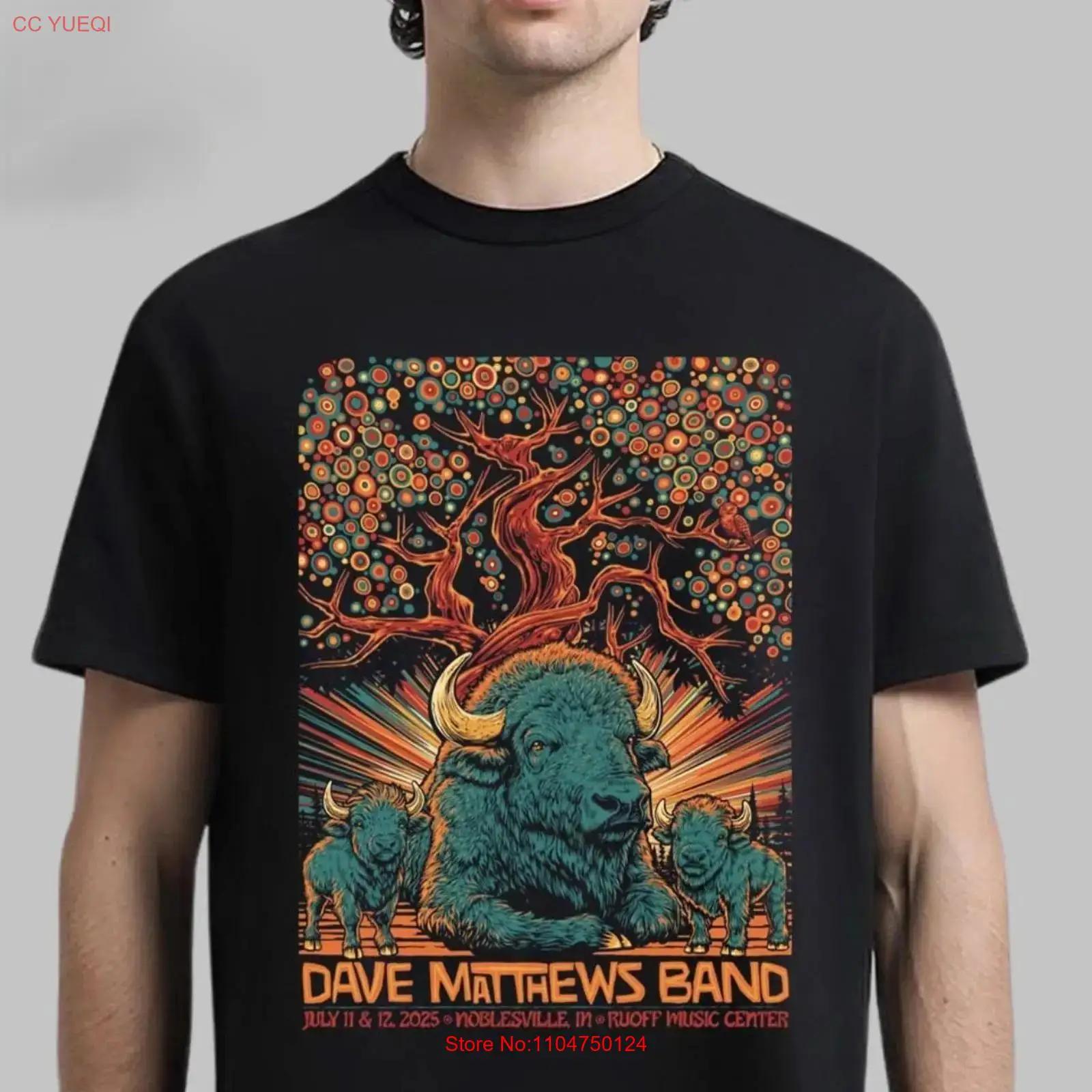 

Dave Matthews Band Deer Creek Weekend In Noblesville July 11 12 2025 T Shirt vintage Washed Top For Everyday Wear Versatile 5XL різнокольоровий