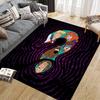 Scooby-Doo Character Poster Square Area Rug, Non-Slip Floor Mat for Living Room, Perfect Gift for Fans.chl