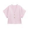 Zbzr Spring New Women Clothes Western Style French Style Versitile Fashion Short Sleeve Simple Knitted Outerwear 4192101