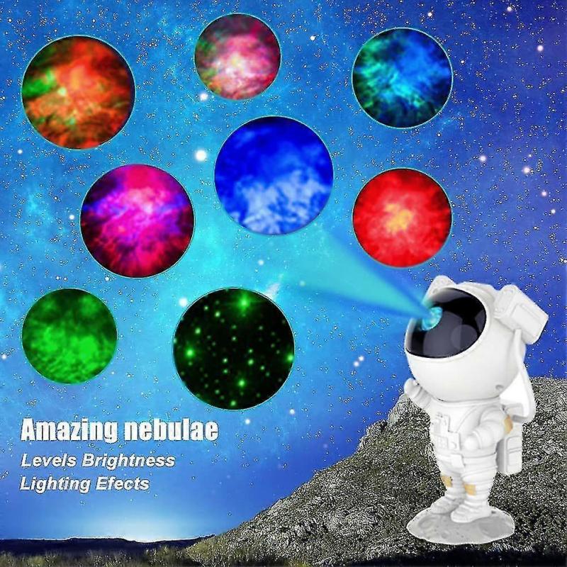 Astronaut Star Projector Light, Adults Kids Night Light With Remote Control