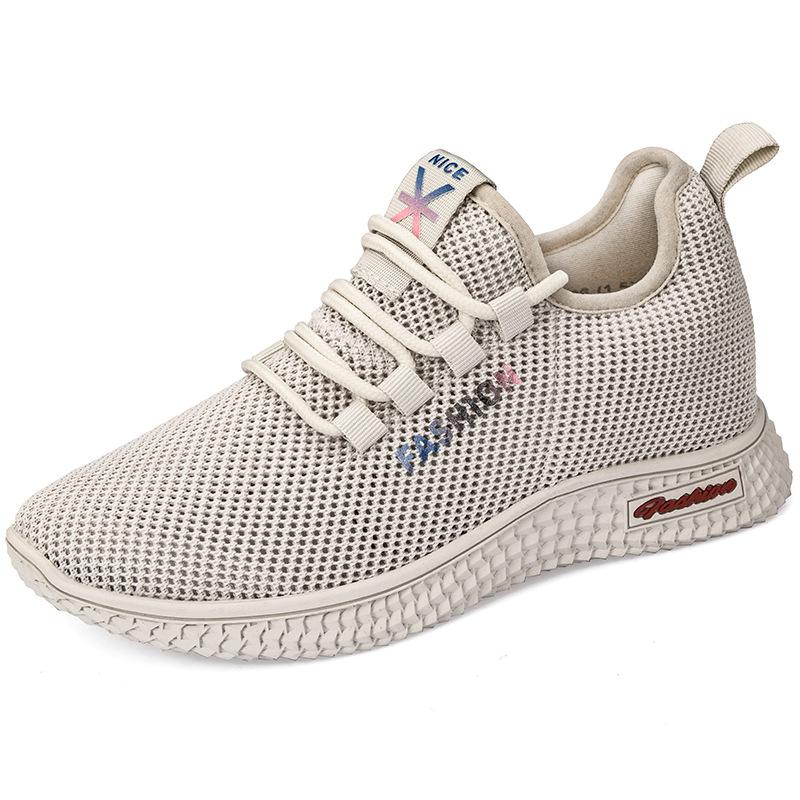 Sneakers Women's Summer New Versatile Women's Shoes Fly-woven Mesh Breathable Casual Shoes Small Red Shoes Light Work Shoes