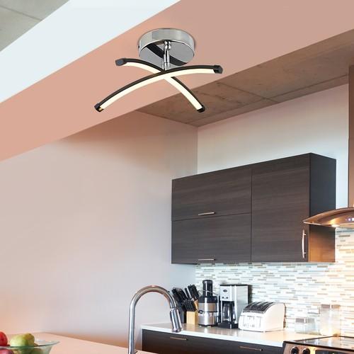 

Apliqa Dosse 2-Line Black Plafonyer Современная светодиодная люстра