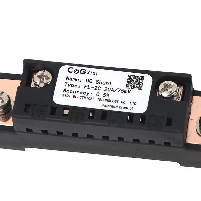 Shunt Fl-2C 10A 15A 20A 30A 50A 75Mv Analog Current Shunt Resistor With Base