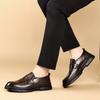 High Quality Cowhide Casual Shoes Handmade Loafers Men Footwear New British Style Dress Shoes Classic Leather Fashion Flats