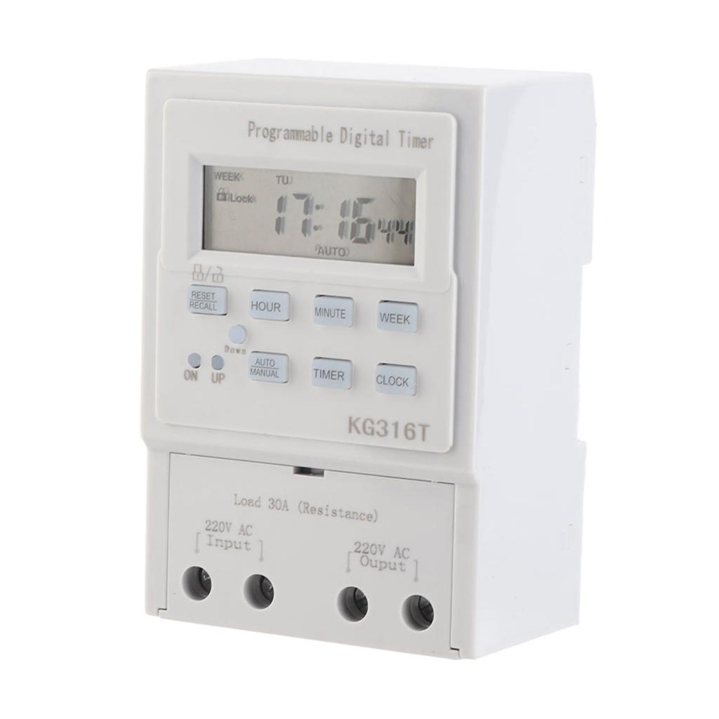 Digital Timer Timer Programmable Control Timing with High Accuracy Less Than 1 Second Time Error