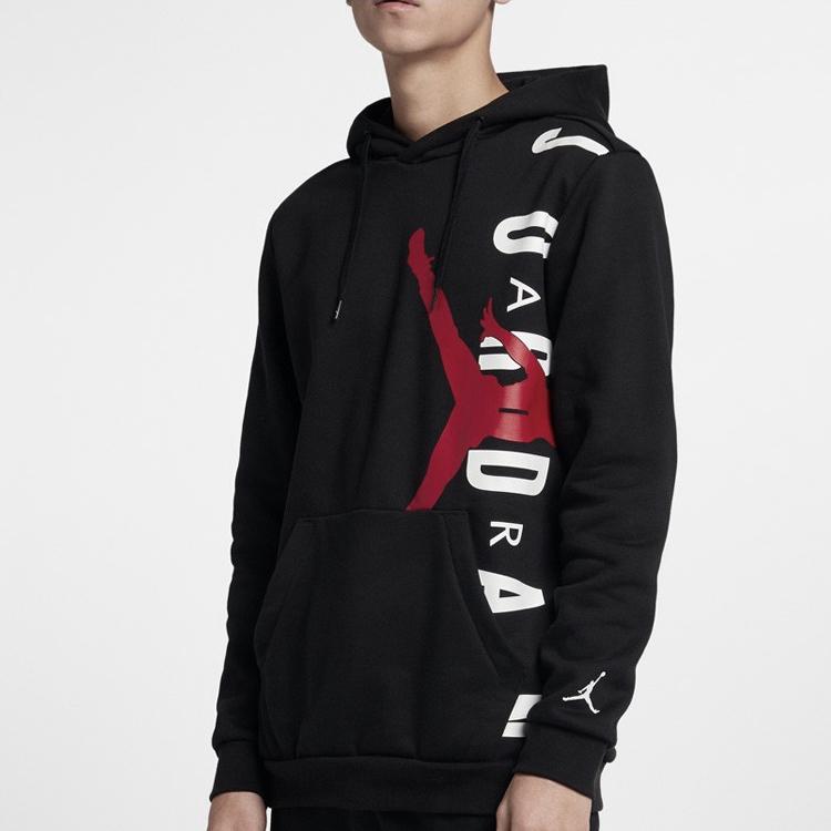 Jordan Fleece-Lined Pullover Hoodie Men Tops Black CD5871-010